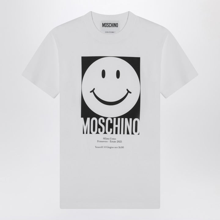 Moschino cotton Smile T-shirt