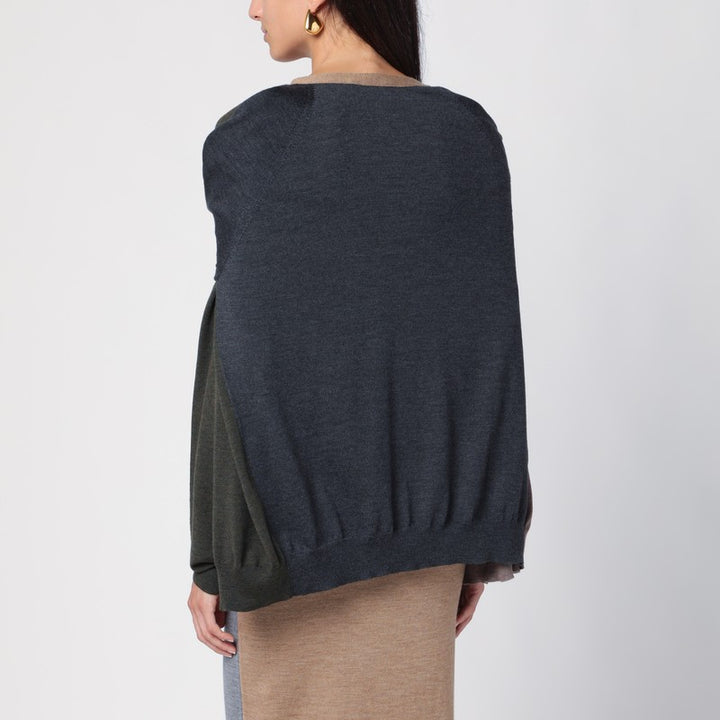 Moschino deconstructed cardigan