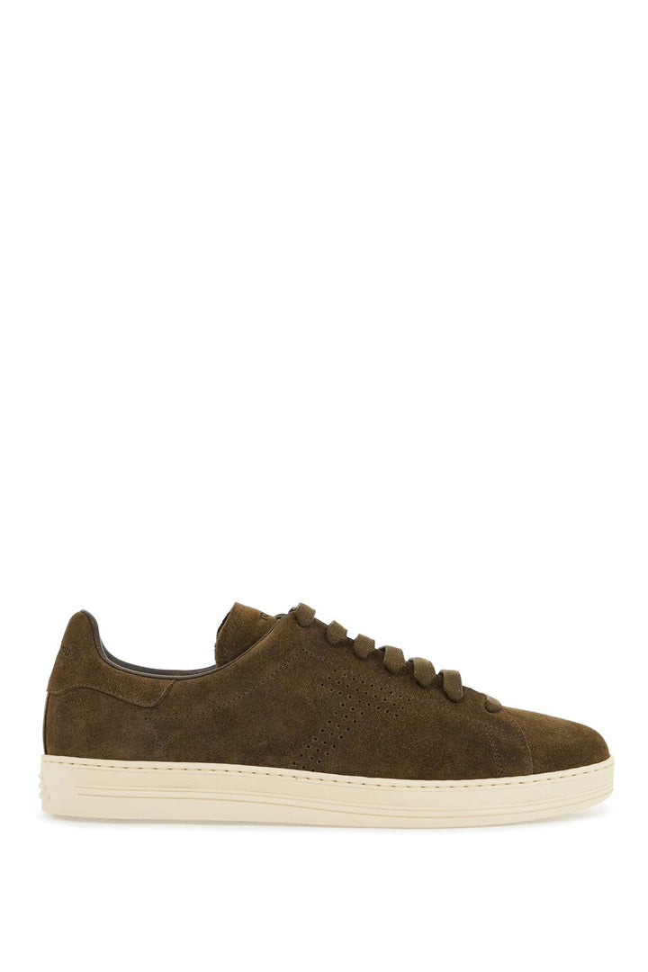 Tom Ford suede low top sneakers