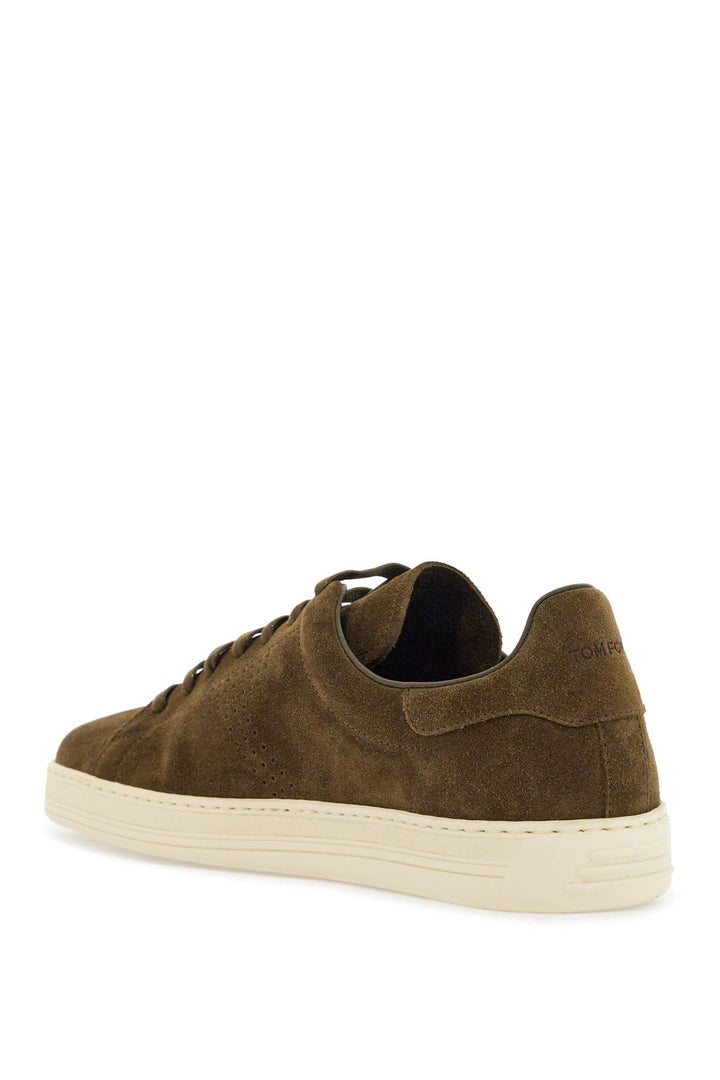 Tom Ford suede low top sneakers