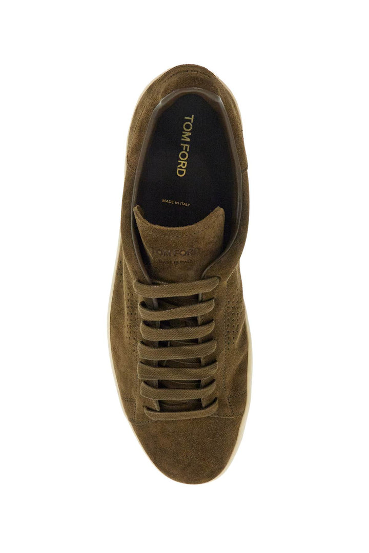 Tom Ford suede low top sneakers