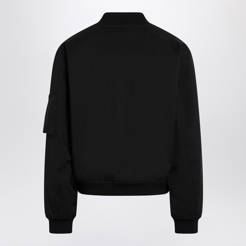 Jil Sander zipped bomber jacket