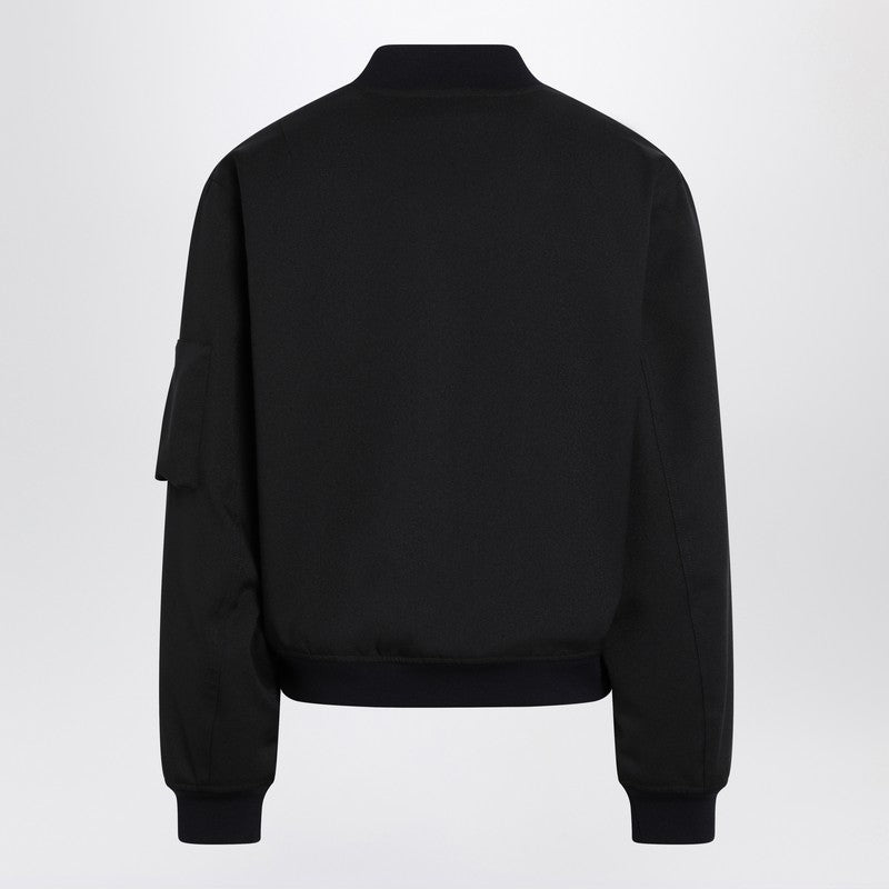 Jil Sander zipped bomber jacket
