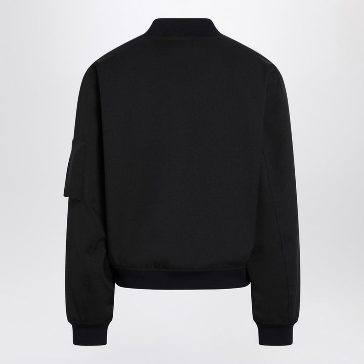 Jil Sander zipped bomber jacket