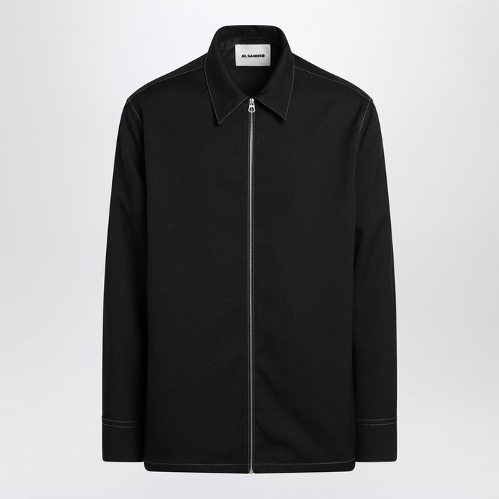 Jil Sander zipped shirt jacket