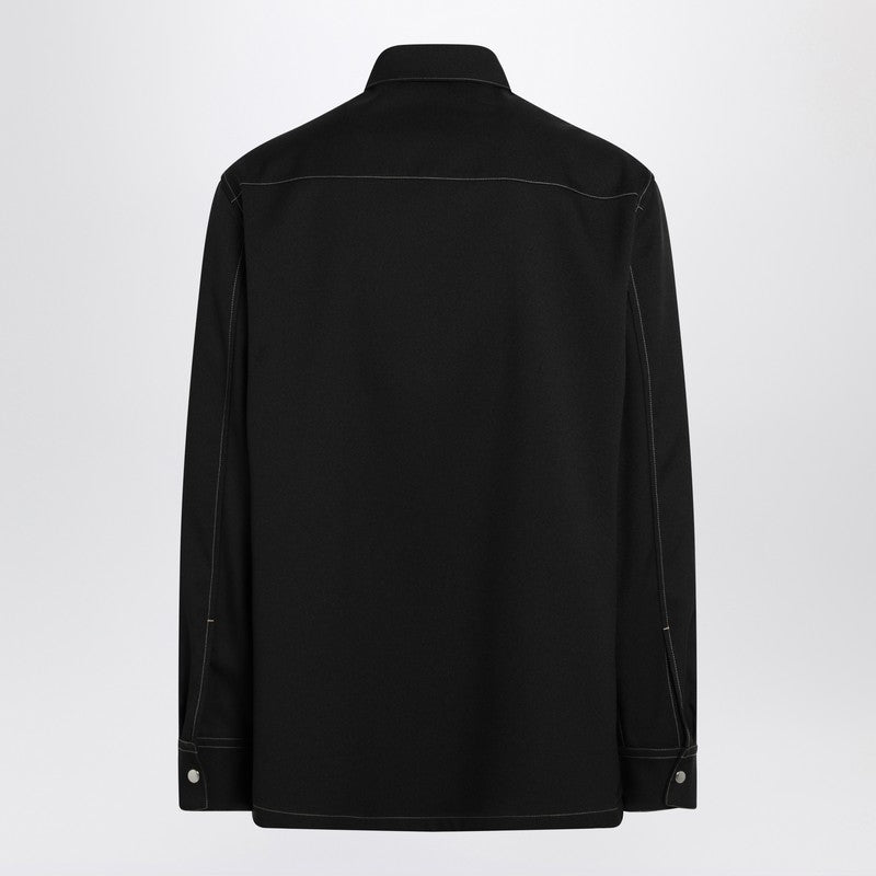 Jil Sander zipped shirt jacket