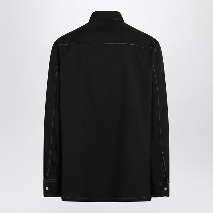Jil Sander zipped shirt jacket