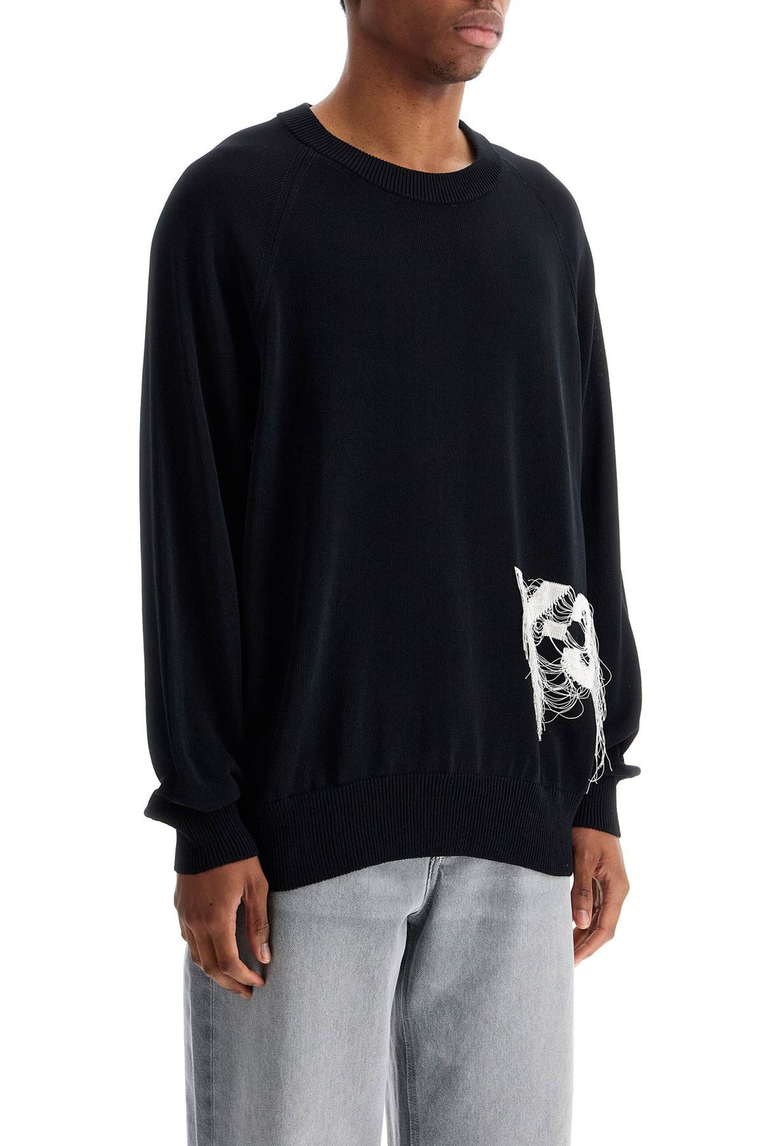 Y-3 sweater with embroidered logo