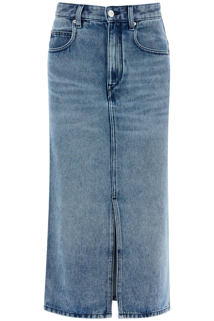 Isabel Marant midi denim skirt