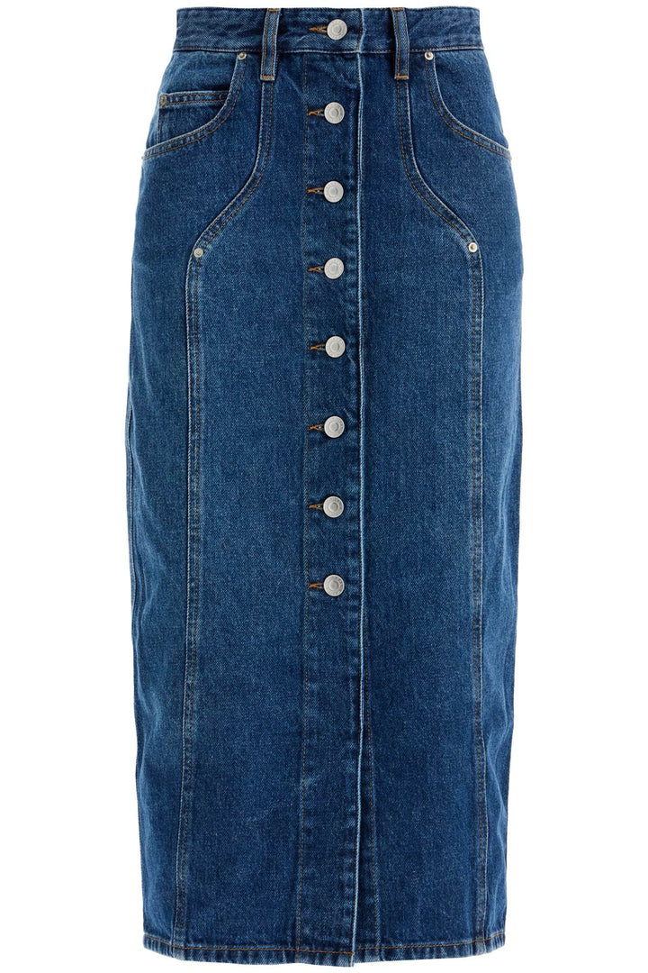 Isabel Marant Etoile denim vandy skirt