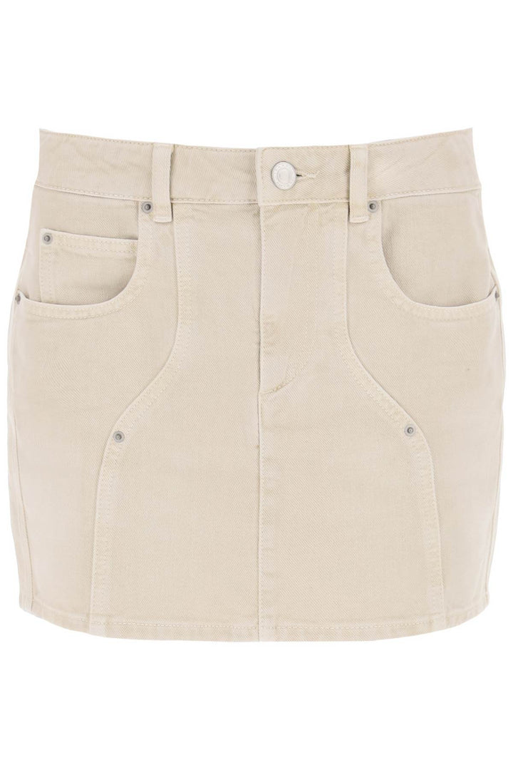 Isabel Marant Etoile vesna denim mini skirt