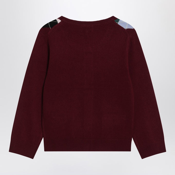 GANNI checked cardigan