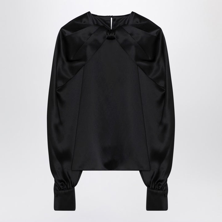 Max Mara Pianoforte silk satin blouse