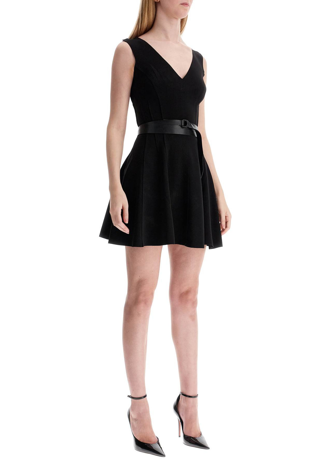 Norma Kamali Grace Jersey Mini Dress