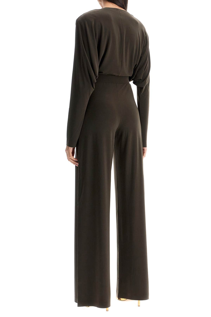 Norma Kamali v-neck jumpsuit