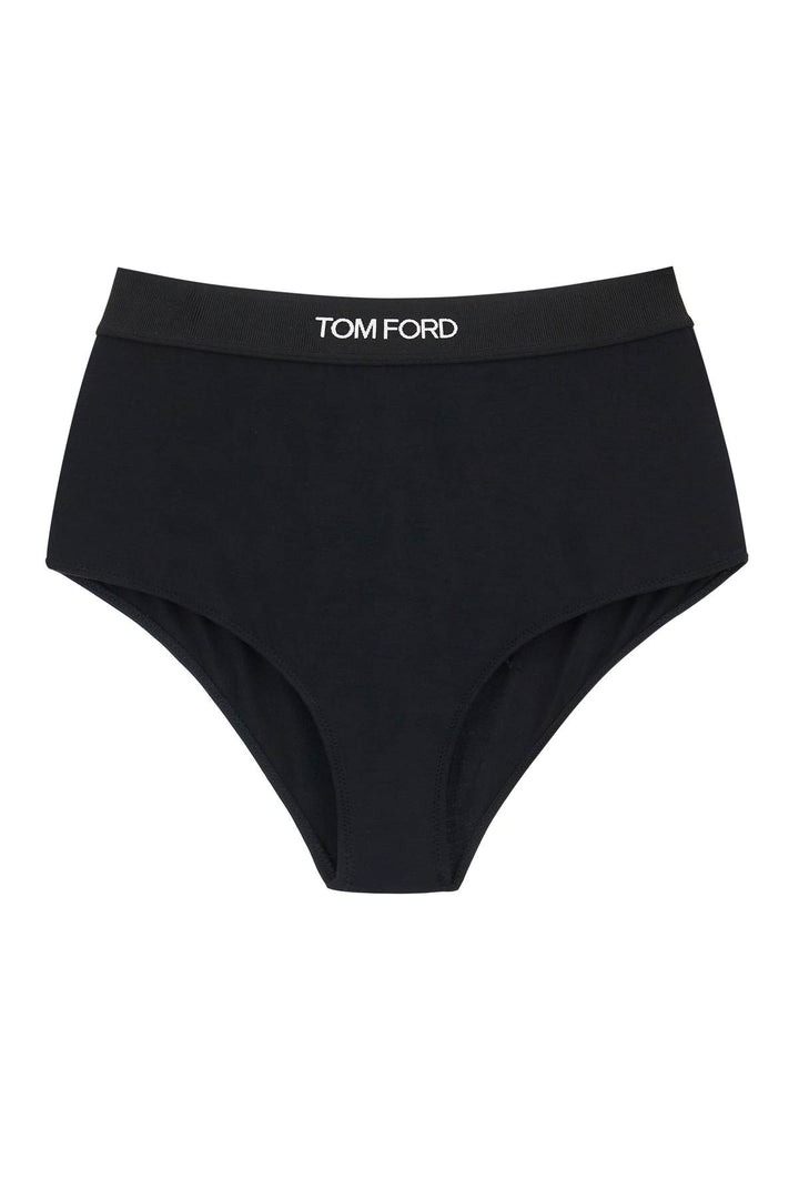 Tom Ford high-waisted underwear briefs with logo band