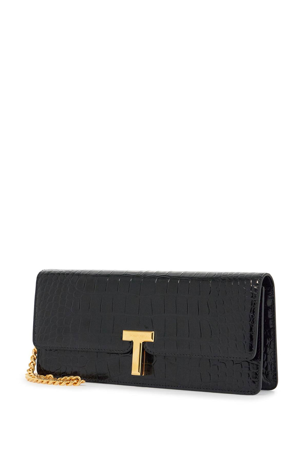 Tom Ford crocodile effect clutch