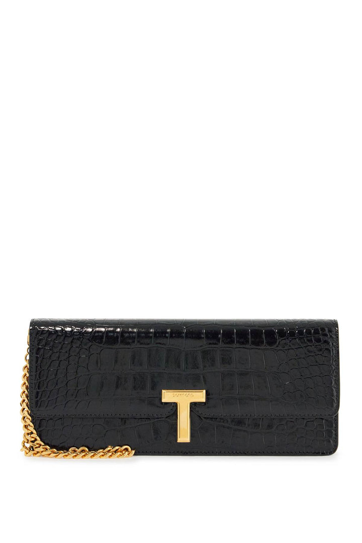 Tom Ford crocodile effect clutch