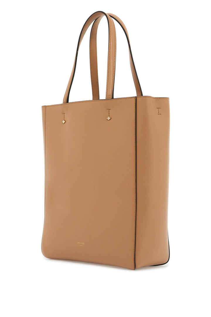 Jimmy Choo smooth leather lenny tote bag.