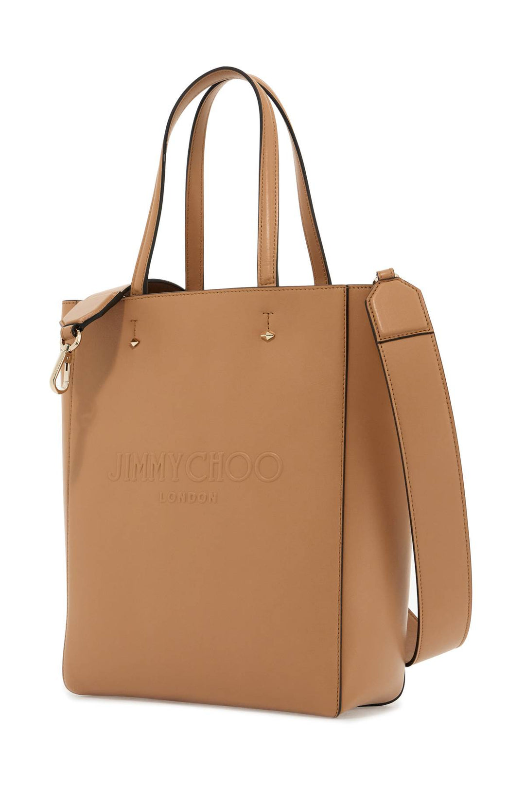 Jimmy Choo smooth leather lenny tote bag.