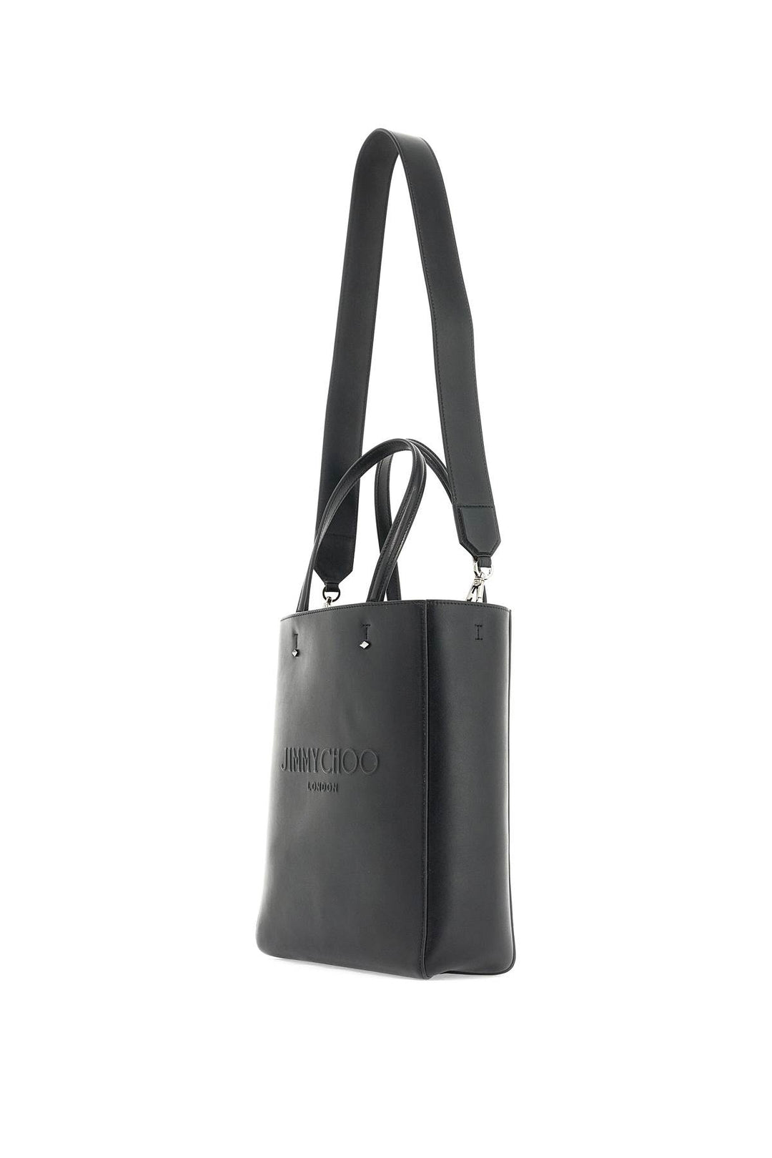 Jimmy Choo smooth leather lenny tote bag.