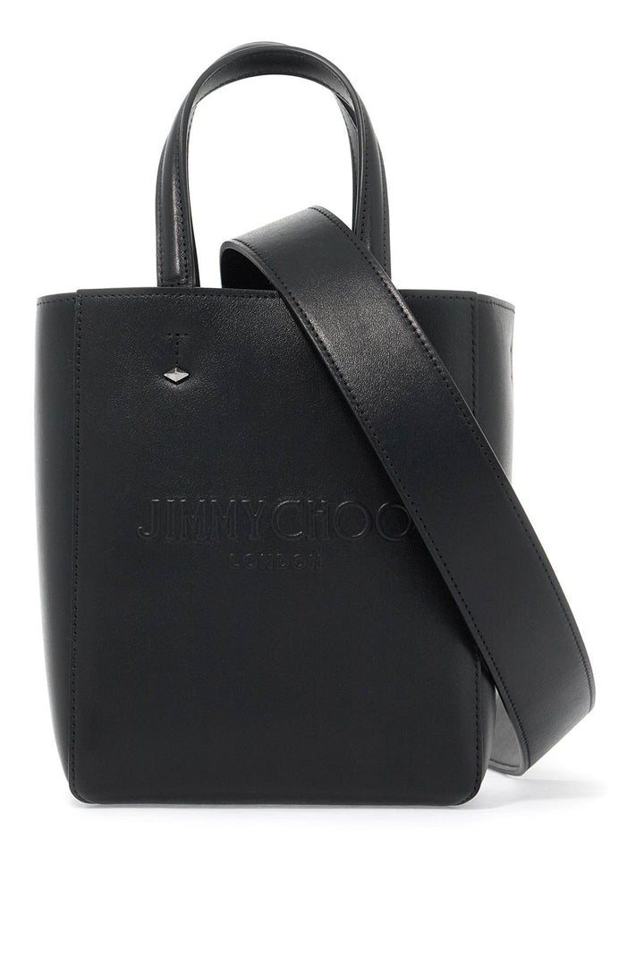 Jimmy Choo smooth leather lenny tote bag.