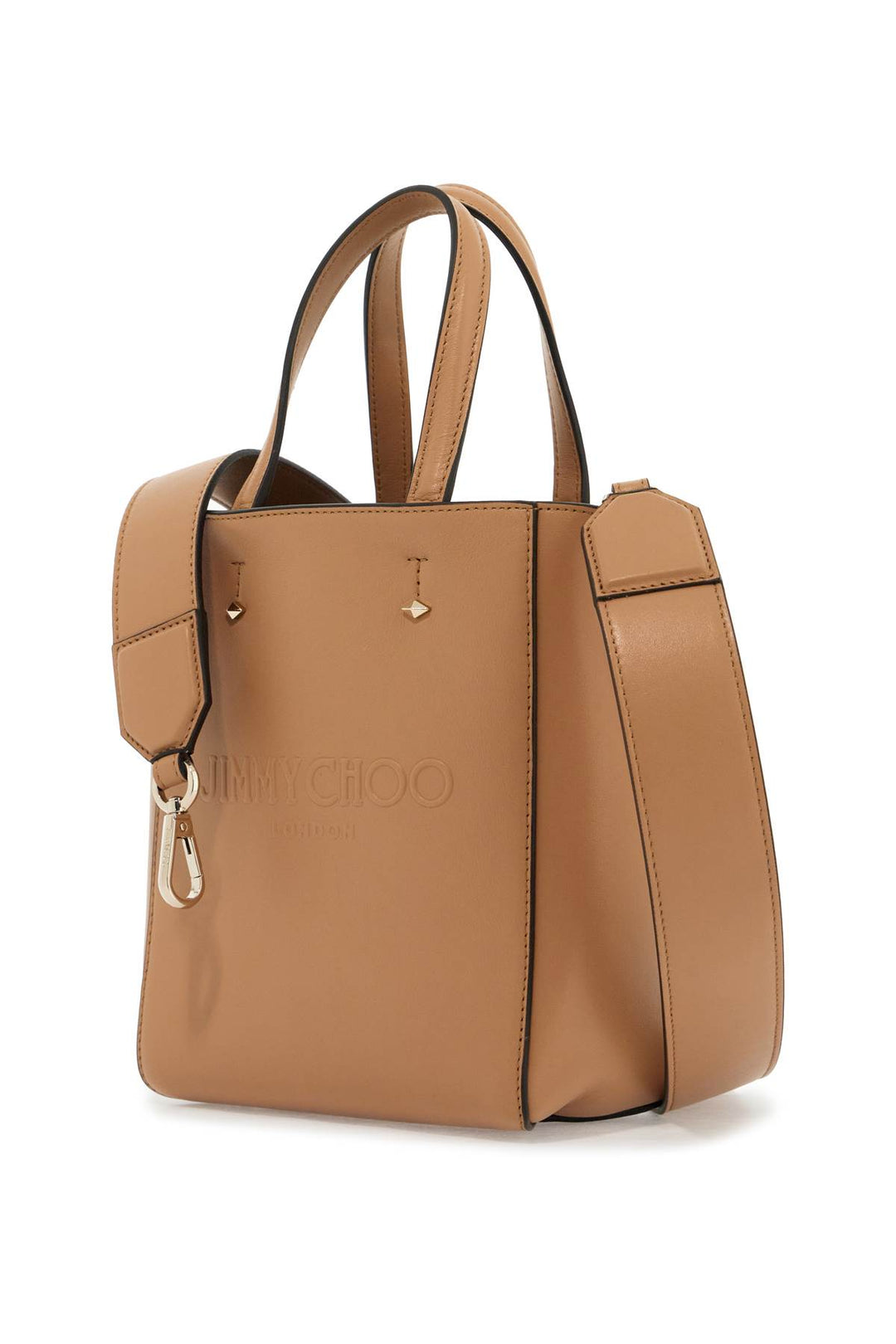 Jimmy Choo smooth leather lenny tote bag.