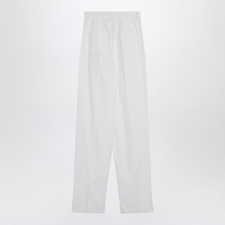 Sportmax Wide cotton trousers