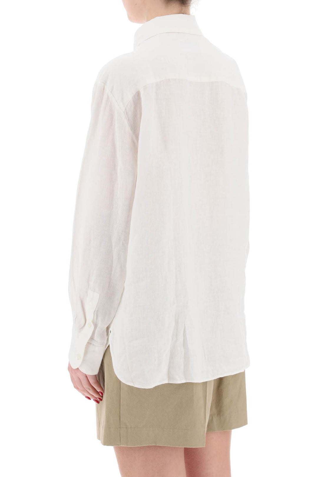 A.P.C. linen sela shirt