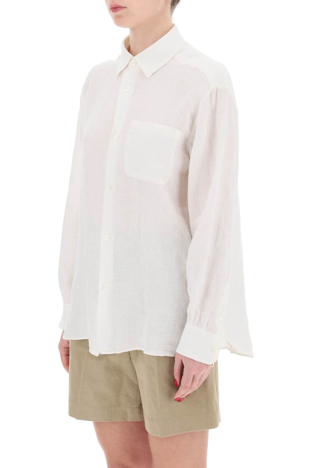 A.P.C. linen sela shirt