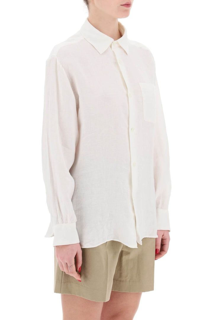 A.P.C. linen sela shirt