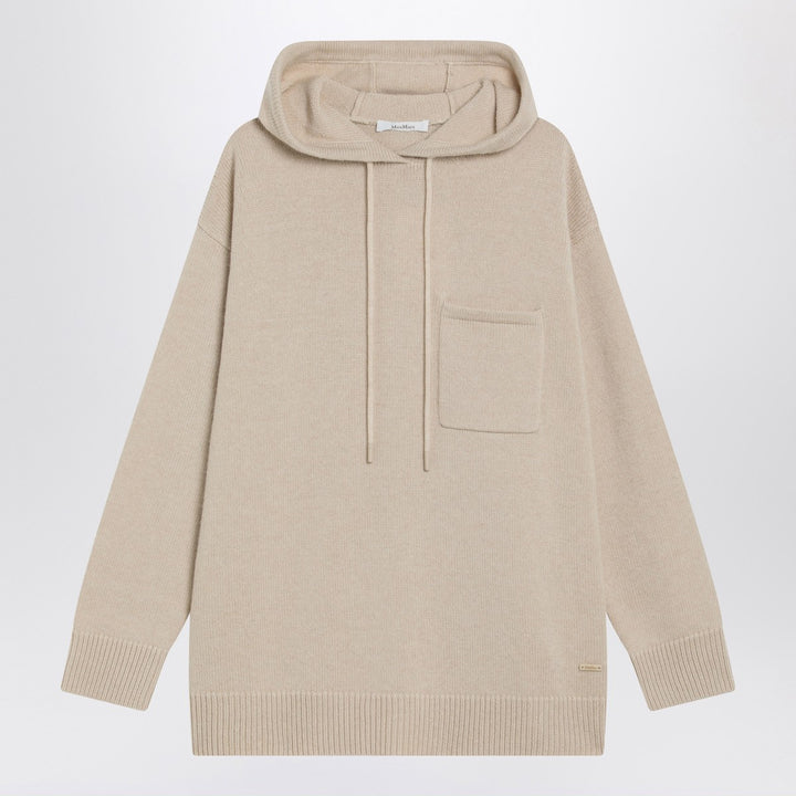 Max Mara knit hoodie