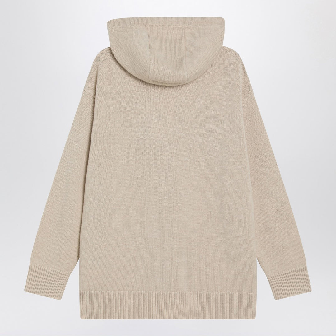 Max Mara knit hoodie
