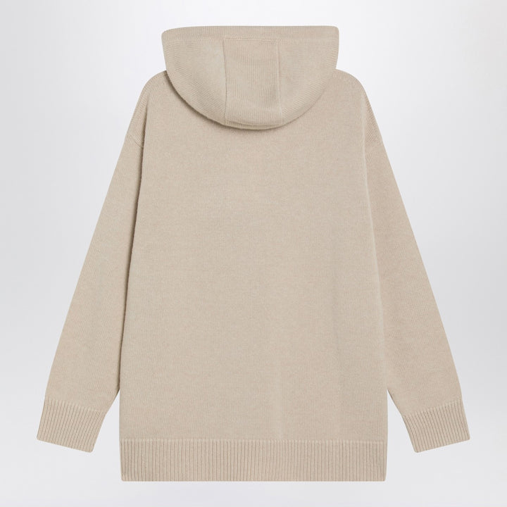 Max Mara knit hoodie