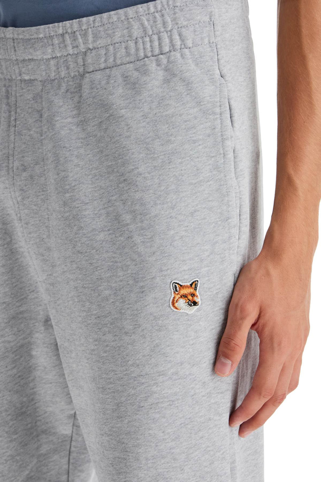 Maison Kitsune fox head joggers