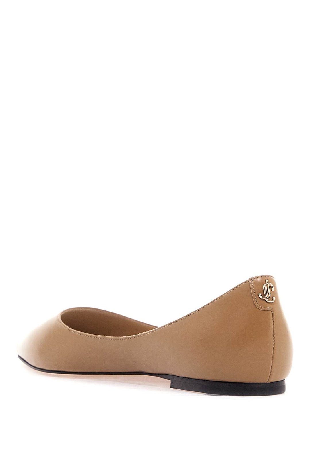 Jimmy Choo smooth leather love ballerinas