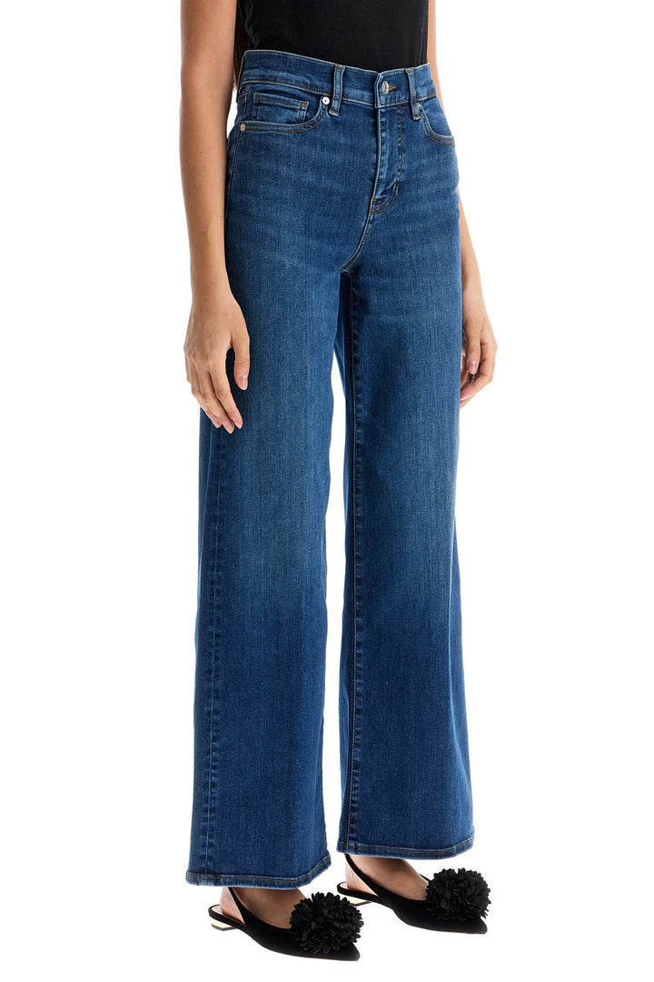 FRAME slim palazzo cropped jeans