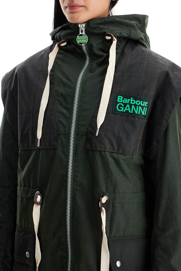 Barbour x Ganni parka jacket