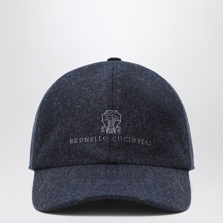 Brunello Cucinelli wool baseball cap