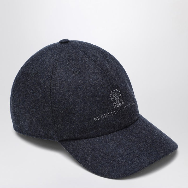 Brunello Cucinelli wool baseball cap