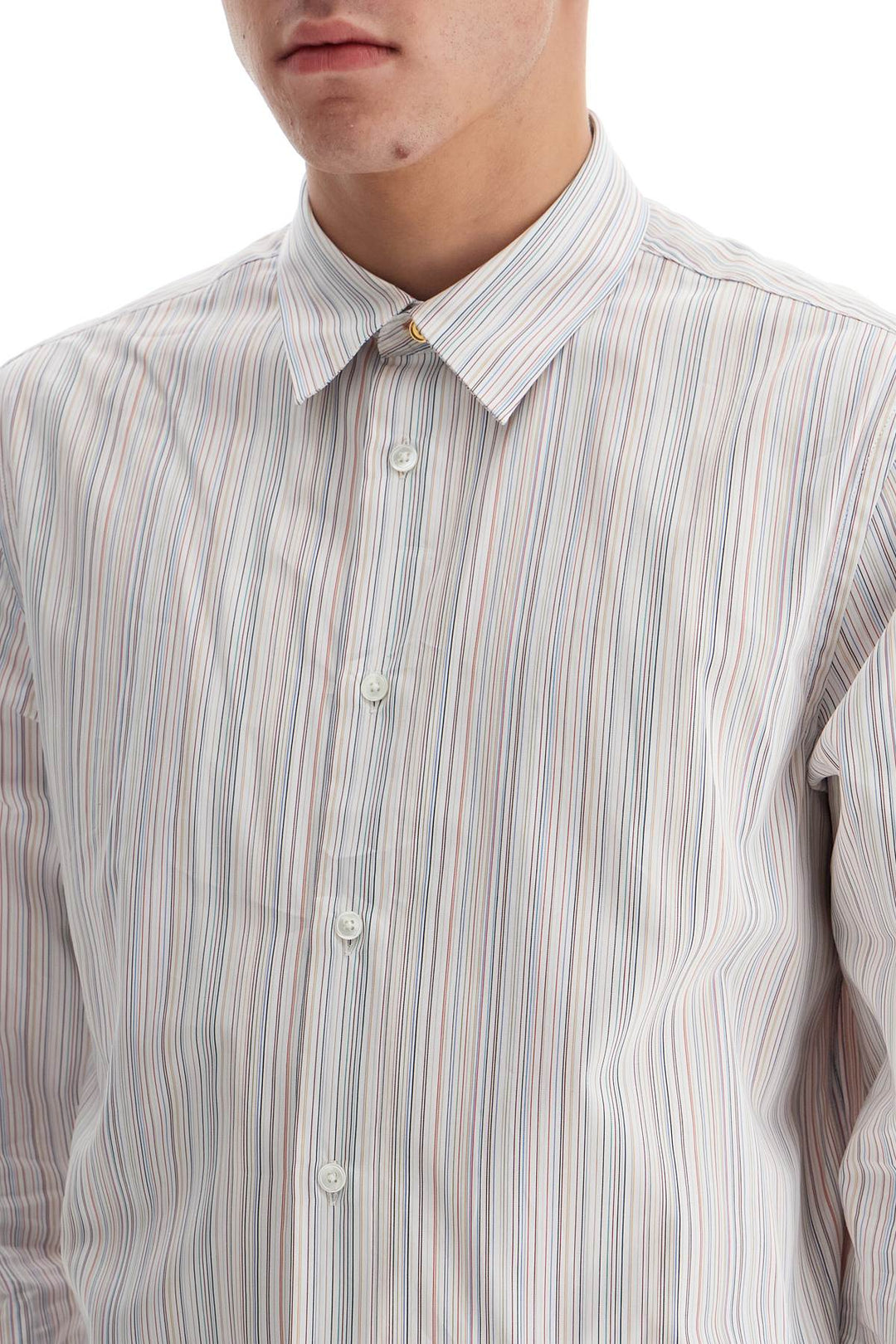 Paul Smith striped slim fit shirt