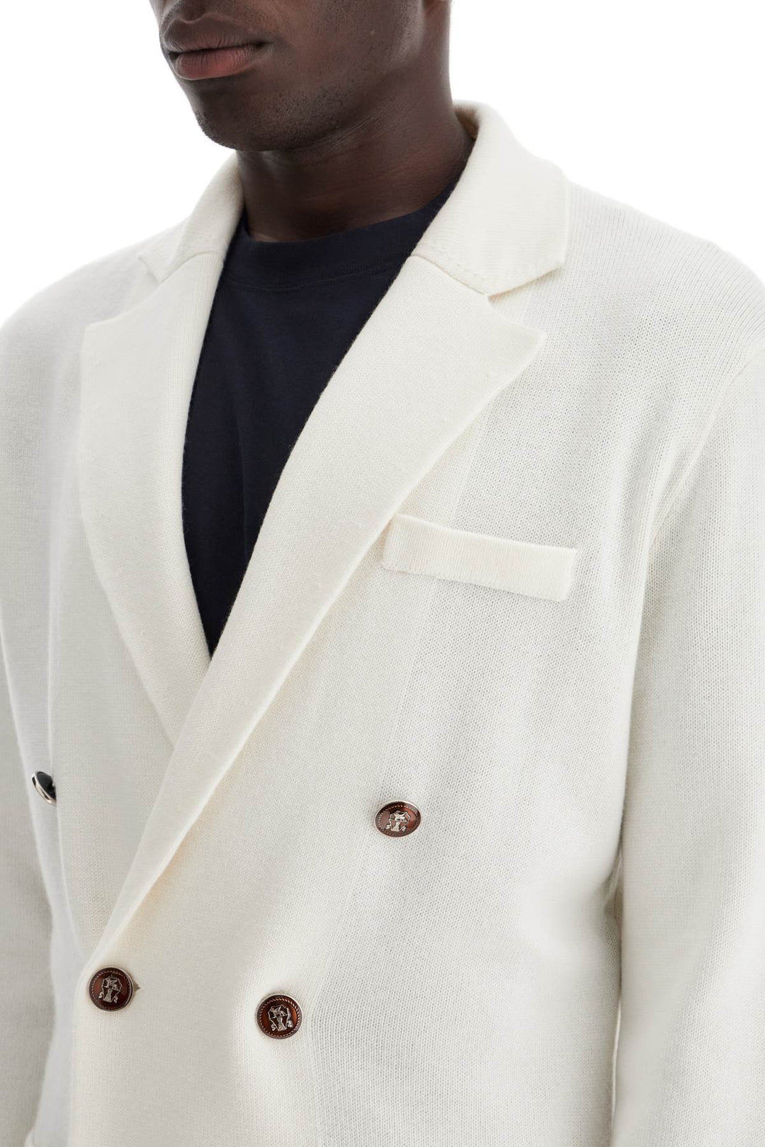 Brunello Cucinelli double-breasted cashmere cardigan