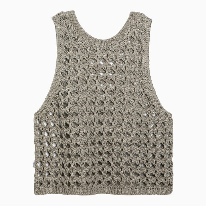 Brunello Cucinelli cotton-blend tank top