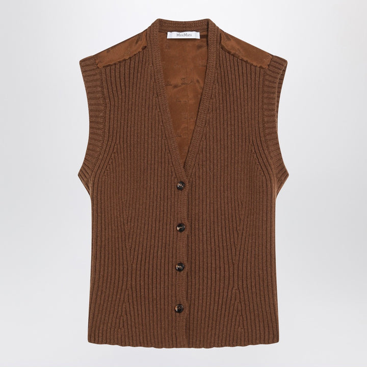 Max Mara wool-cashmere gilet