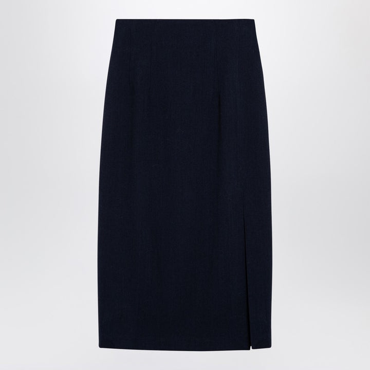 Margaux Lönnberg wool-blend Marlo skirt