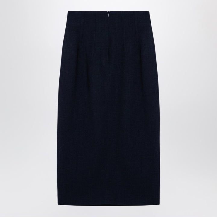 Margaux Lönnberg wool-blend Marlo skirt