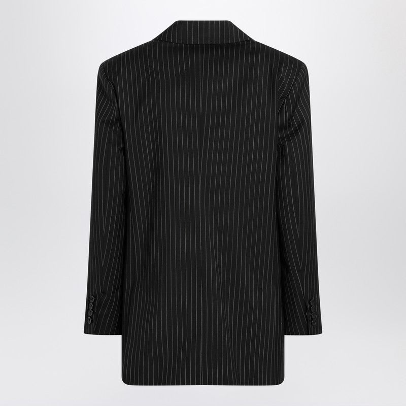 Max Mara pinstriped double-breasted jacket
