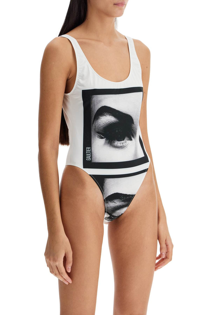 JEAN PAUL GAULTIER Eyes Print Swimsuit