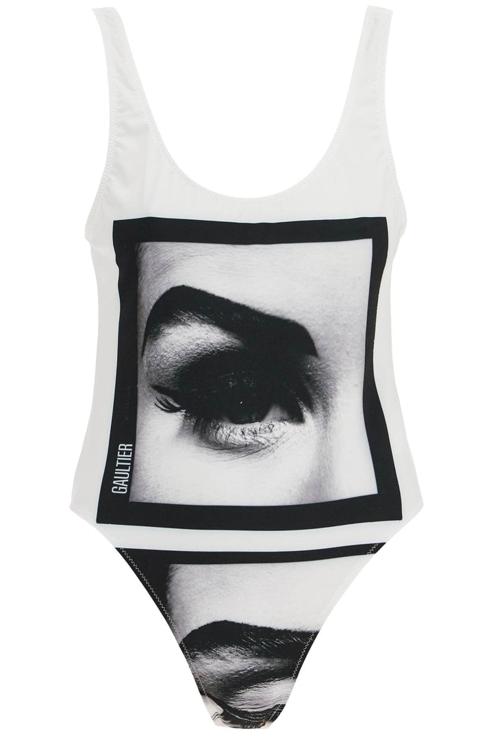 JEAN PAUL GAULTIER Eyes Print Swimsuit