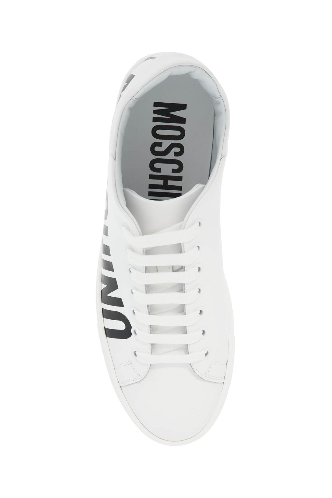 Moschino leather sneakers